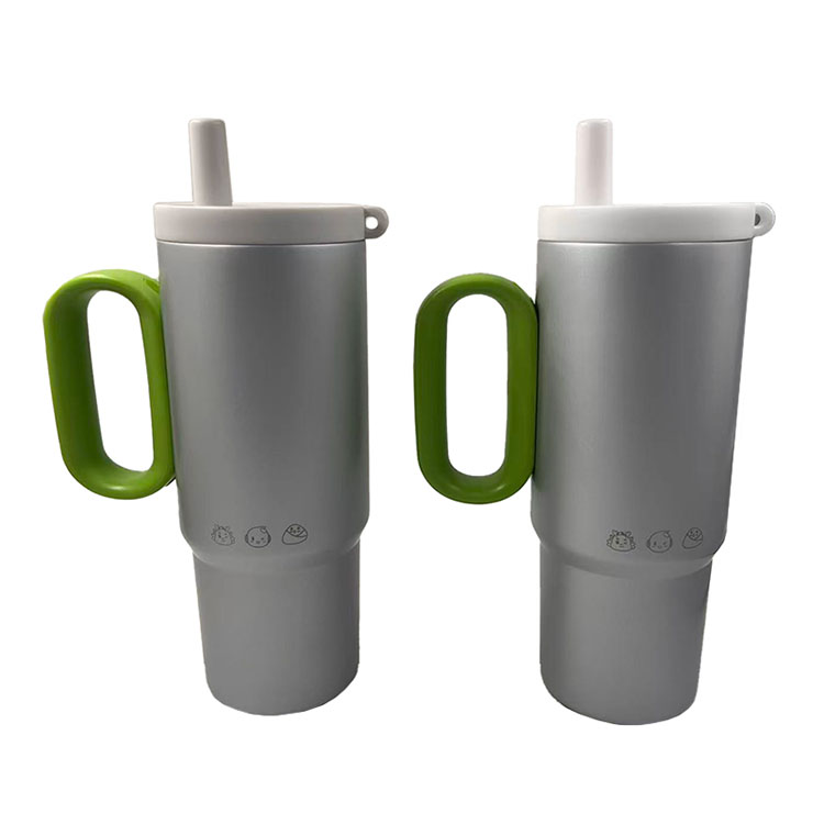 Cucurbitula Travel Cup cum manubrio et Lid
