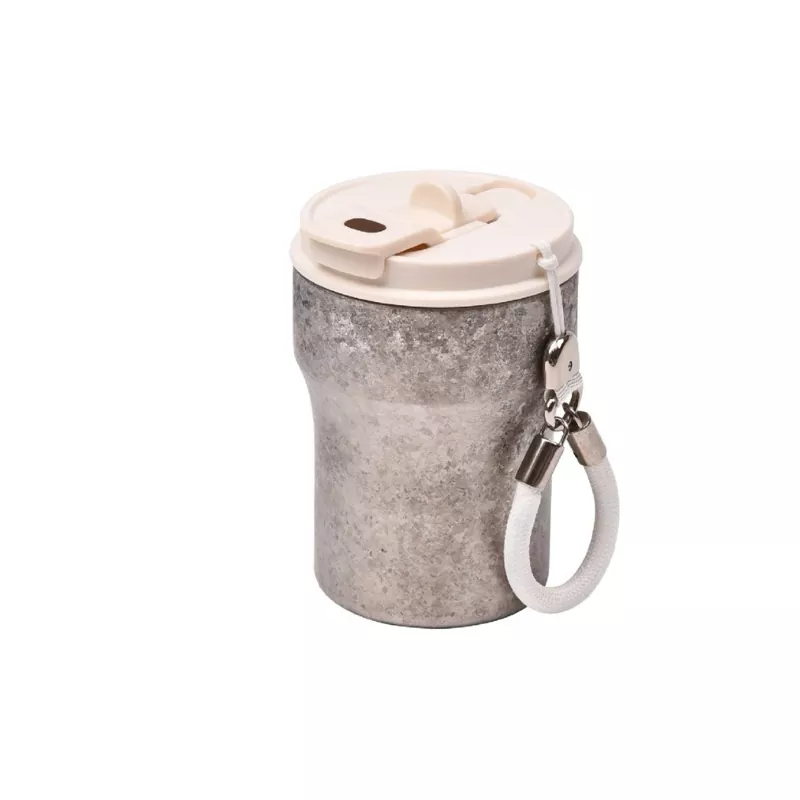 Titanium Duo Bibe Coffee Mug cum Lid